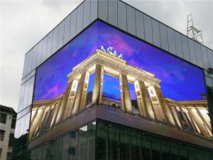 China Outdoor P10 led screen video wall smd full color Hanging LED Large Display for large Plaza on sale