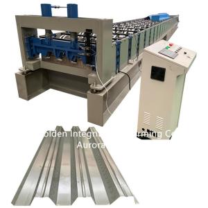 Quality galvanized steel coil Floor Deck Forming Machine 380V 50Hz 3 phase wholesale