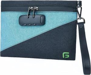 Quality Smell Proof Bags with Combination Lock,Carbon Lined Odor Proof Pouch 10.2 x 7.2 inches Medicine Lock Bag Travel Storage wholesale