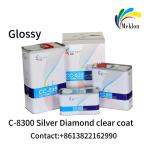 Silver Diamond Car Clear Coat Varnish Anti Abrasion Weather Resistant