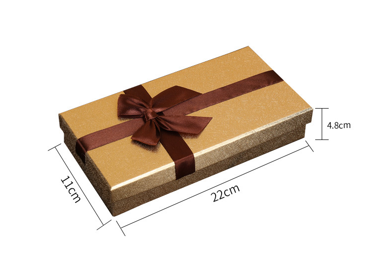 CMYK 4 Color Offset Printing Recycled Cardboard Gift Boxes Custom Size