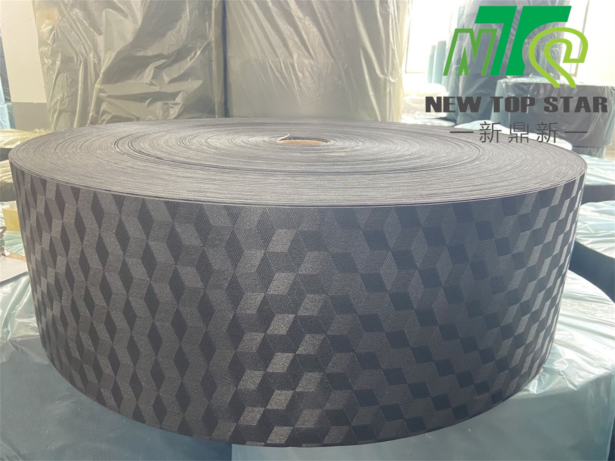 Vinyl 1mm Laminate Underlay 400m Special EVA Foam With Embossed Film Strip