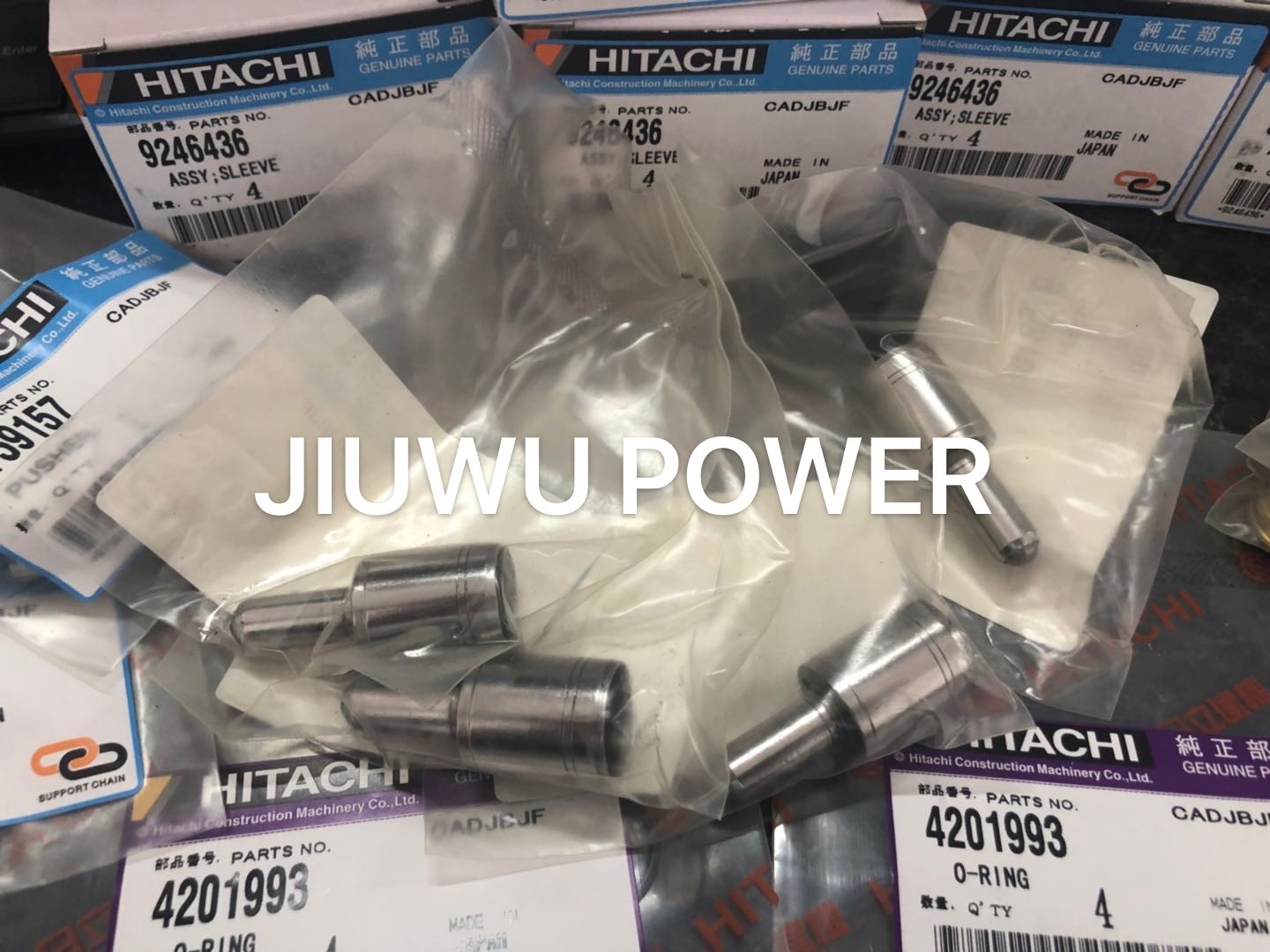 9759157 9759158 Hitachi Excavator Parts Pilot Valve Pusher EX1200-5 ZX110