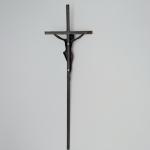 Catholic Decoration Zamak Material Copper Cross Funeral Hardware 56.7*15.8 Cm