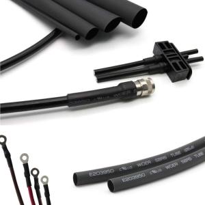 Quality 3.2mm Dual Wall Heat Shrink Tube Polyolefin Black 1mm wholesale