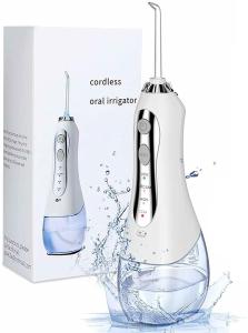 Quality IPX7 Waterproof Interdental Tooth Cleaner , Cordless Rechargeable Jet Washer wholesale