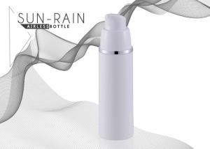 Quality Plastic Airless Pump Bottle , cosmetic cream containers with pump wholesale