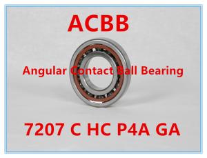 Quality 7207 C HC P4A GA Angular Contact Ball Bearing wholesale