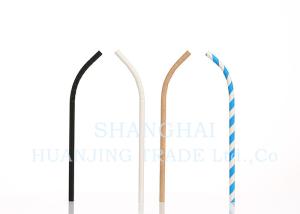 Quality Disposable Bendable Paper Straws Juice Milkshake Smoothie Paper Straws wholesale