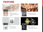 RGB Fairy led string light Christmas decorations for home hotel mall store