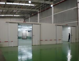 Quality Commercial Freezer Room 220V 380V Cooling Freeze Chamber With Stainless Steel Panel wholesale