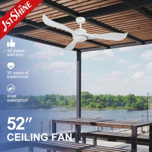 Quality Outdoor Waterproof ABS Plastic Ceiling Fan With Remote Control wholesale