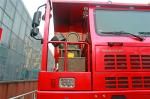 Red Color Sinotruk Howo Dump Truck 6*4 / 30 Tons Tipper Truck mining dumper