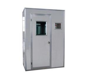Quality 1250W Stainless Steel Air Shower Units with PVC Roller Shutter Door wholesale