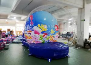 Quality Safety Inflatable Bubble Tent / Inflatable Snow Globe 0.65 Mm PVC Tarpaulin wholesale