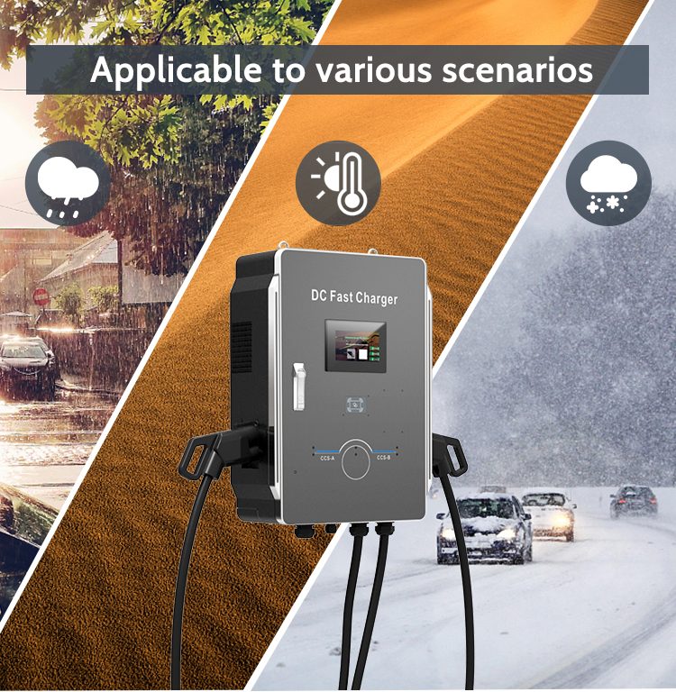 Wall Mounted/Column Installation Method 140KW EV Charging Equipment Manufacturers