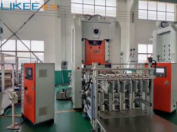 1-5 Cavities Capacity Electric Aluminum Foil Container Making Machine 380V 50HZ