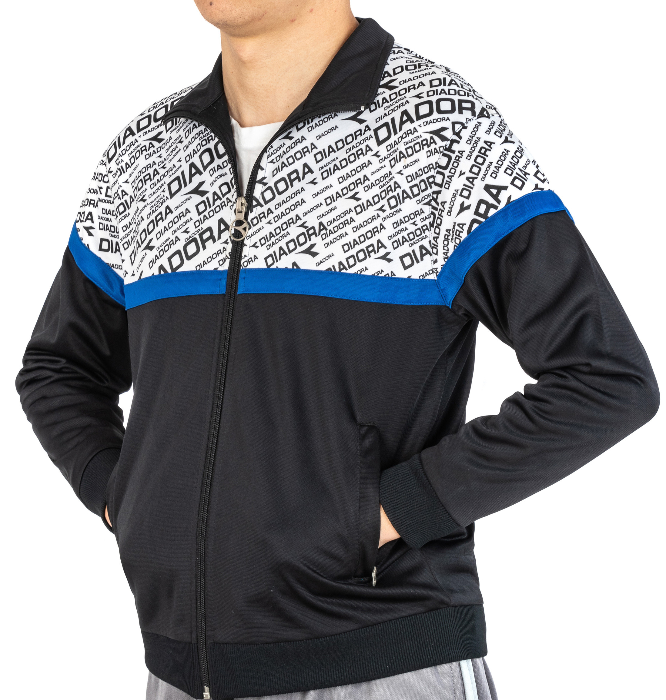 Windproof 240gsm Fabric Collar Mens Zipper Jacket For Spring Autumn