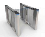 Swing Glass Barrier Speed Gate Turnstile For Supermarket Hotel