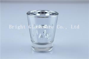 Quality Perfect Custom Silver Glass Candle Holder wholesale