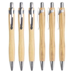 Quality Wholesale personalized wood pens click promotional cheap wood ball pen wholesale