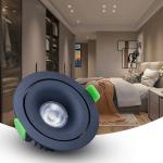 IP54 95Ra Adjustable CCT LED Downlight 10W Aluminum Waterproof