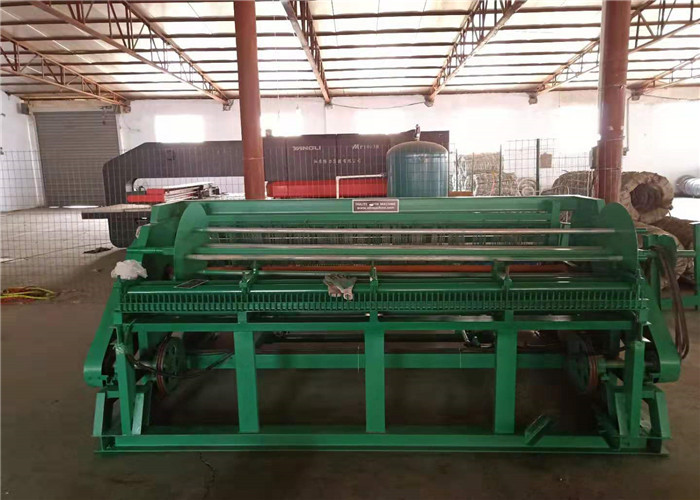 Customized 2-6mm Crimped Wire Netting Machine , Wire Mesh Crimping Machine