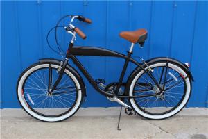 Quality Tianjin manufacture new design OEM 26 inch beach cruiser bike with Shimano 6/7speeds wholesale