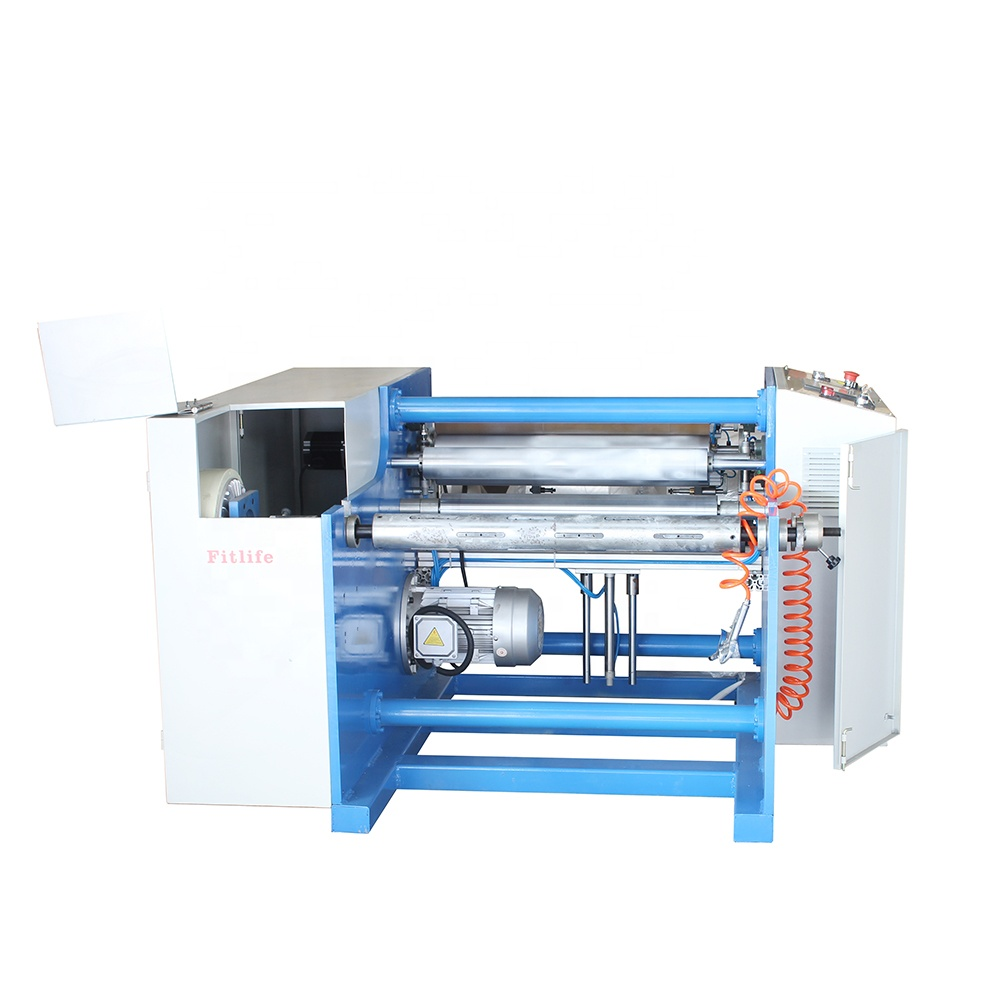 Semi-Automatic Household Aluminium Foil Rewinding Machine for Stretch Film Production