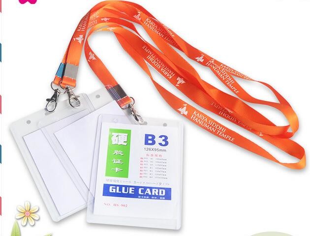 Personalized Name Lanyards With Badge Holder OEM Acceptable YDBL-007