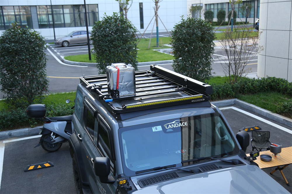 High- 4x4 Vehicle Accessories Aluminum Alloy Roof Racks for Tank 300 1889*1225*55MM