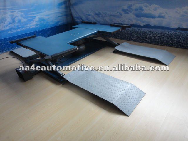 Airbag low profile rise scissor lift airbag lift