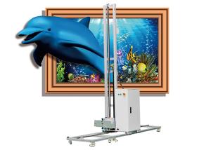 Quality 1440dpi Vertical Wall Painting Machine For Kindergarten Restaurant wholesale