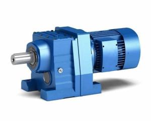 Quality 2.5-360rpm Helical Worm Gear Reducer R Series With Motor wholesale
