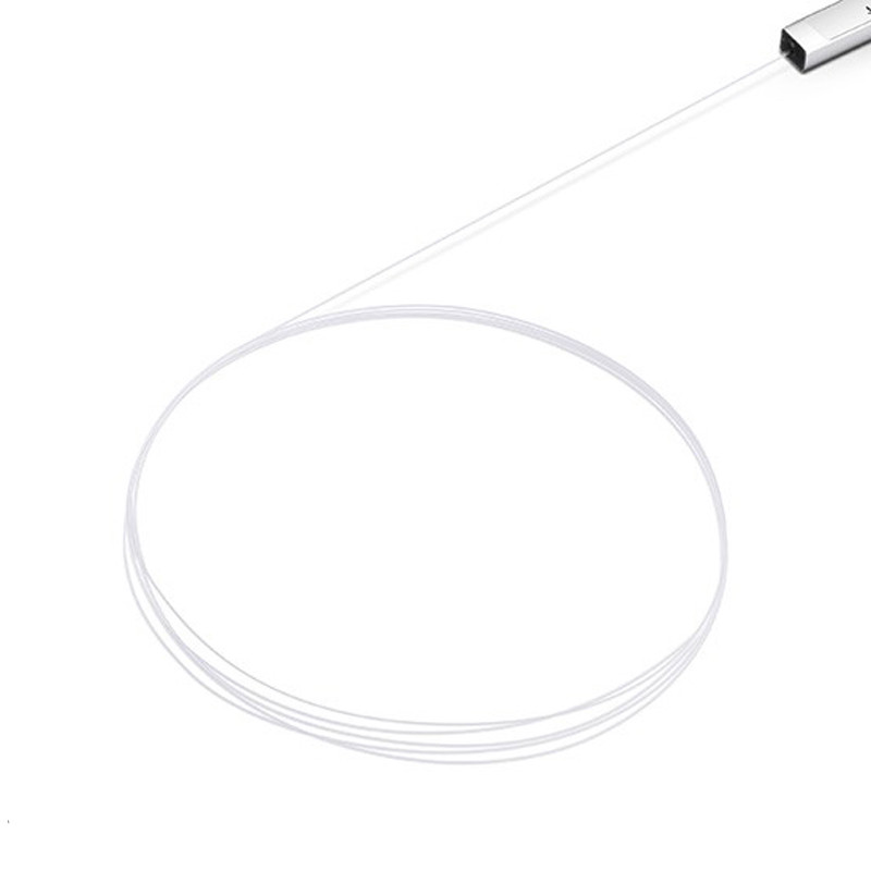 1 x2 Fiber Optic Splitter without connectors, Steel Tube package, 0.9mm cable