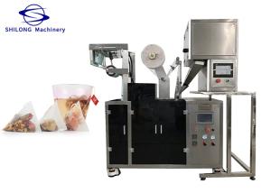 Quality Filling And Sealing Pyramid Triangle Tea Bag Packing Machine 5g 0.6Mpa 80mm wholesale
