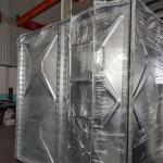 Fire Fighting Security Galvanised Rainwater Tank , Steady Outdoor / Indoor Water