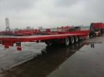 Landing Gear Jost E100 Flatbed Container Semi Trailer 3 Axle 40FT Transport