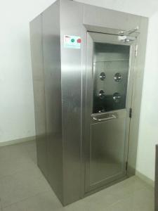Quality Pharmaceutical Industry Cleanroom Air Shower Coated Cold Rolled Steel Low Noise wholesale