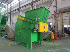 Quality 87pcs Rotary Blade 55kwx2 Single Shaft Shredder Machine wholesale