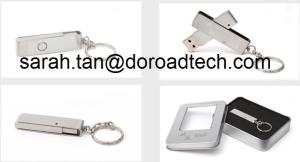 Quality New Style Metal Slim Rotator USB Flash Drive wholesale