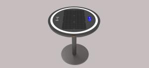 Quality Embedded LiFePO4 20Ah 30W Wireless Charging Coffee Table wholesale