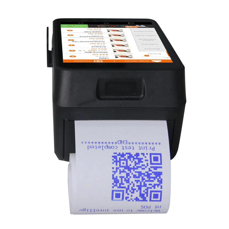 Good Partner 5.5 Inch Handheld Smart Android Terminal Thermal Printer for Take Out Order