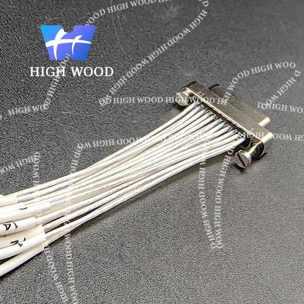 J30J SERIES MICRO-D Rectangular Connectors, J30JZ1XN21TJCAL01-70CM