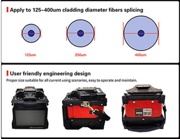 Ribbon Fiber / Specialty Fiber Fusion Splicer PMF Polarization Maintaining Fiber
