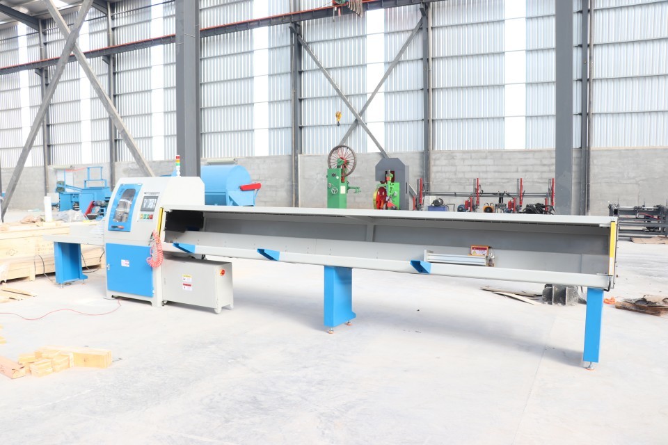 High Speed Automatic Timber Wood Cut Off Saw Wood Cross Cutting Saw Machine