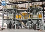 Industrial Dry Mortar Plant 15T Ceramic Tile Adhesive Mixing Carbon Steel