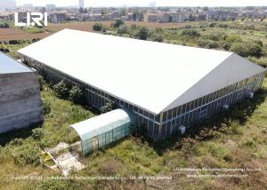 Quality High Peak Mixed Wedding Party Glamping Tent Fire Resistance wholesale