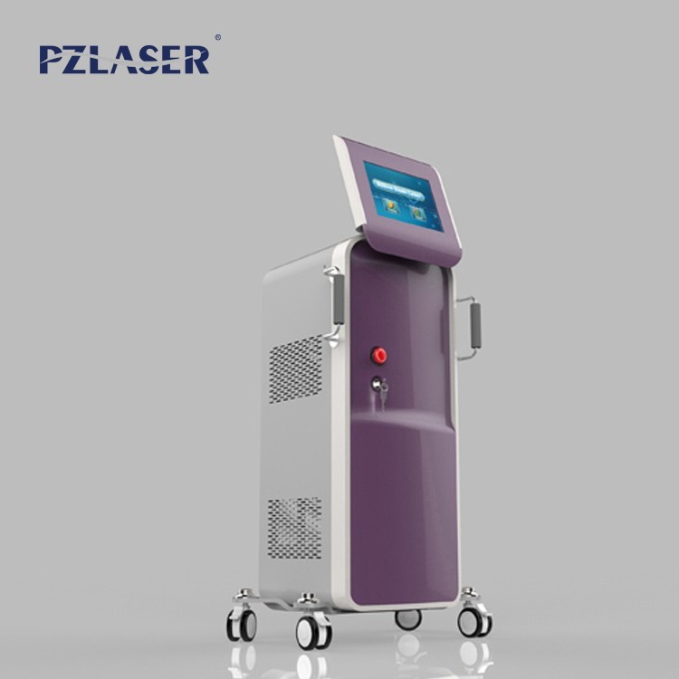 Safety No Pain Mobile Diode Laser Hair Removal Machine For Beauty Salons
