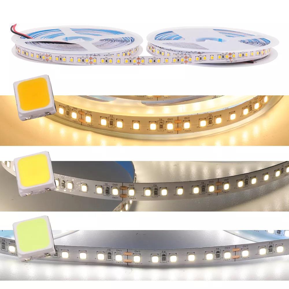 120LEDs 6000K 10w 12V SDCM 3 LED Strip with CE ROHS Certificate COB LED Flexible Strip